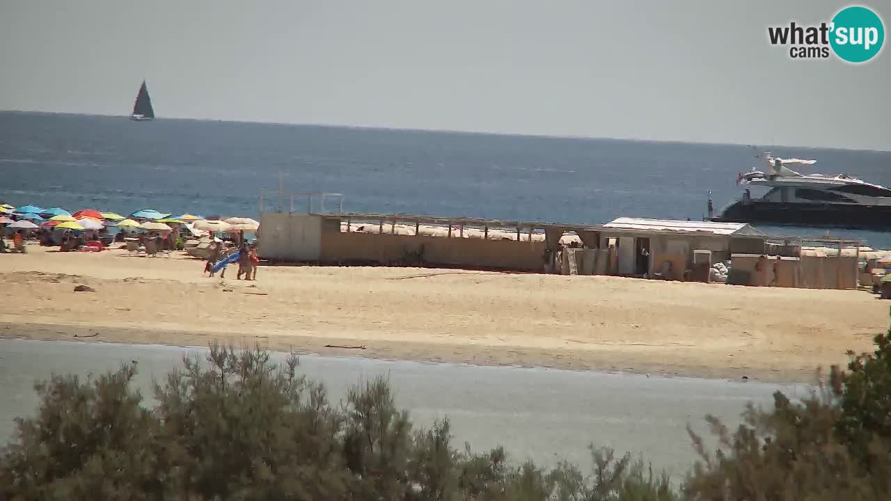 Webcam Chia – Liveblick auf den Strand Su Giudeu