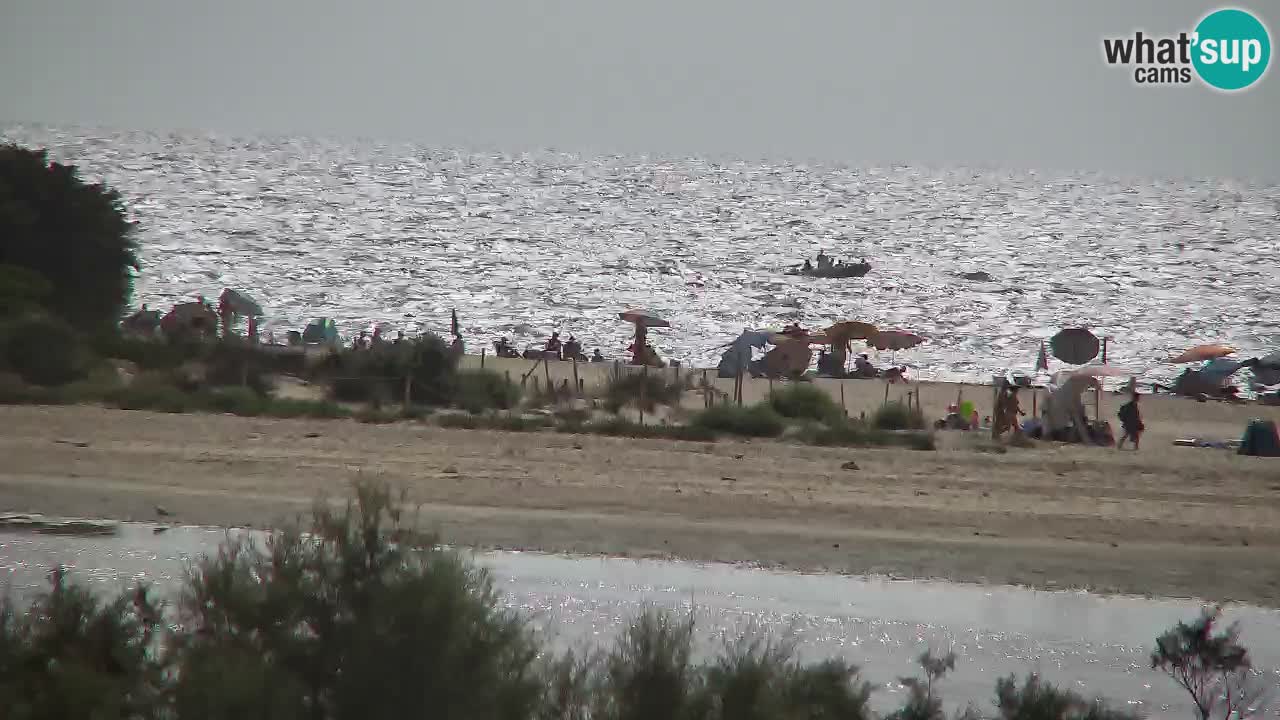 Web kamera Chia – Pogled uživo na plažu Su Giudeu