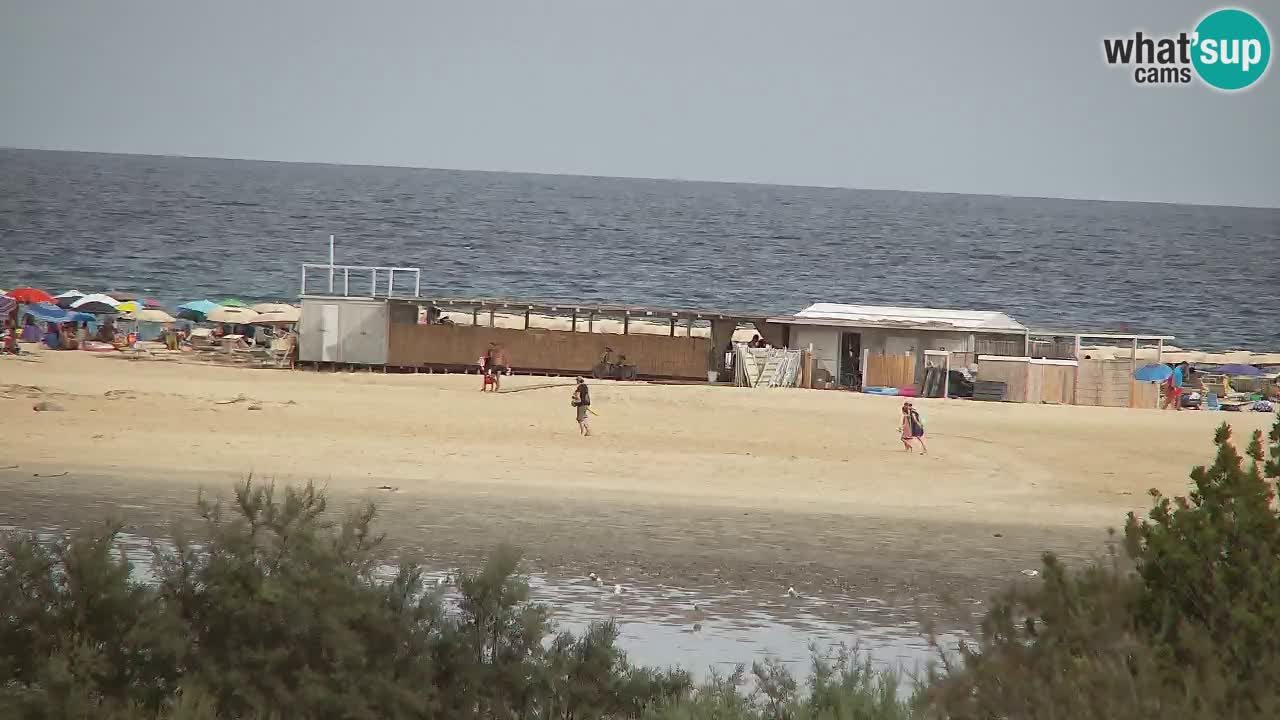 Webcam Chia – Spiaggia Su Giudeu in diretta