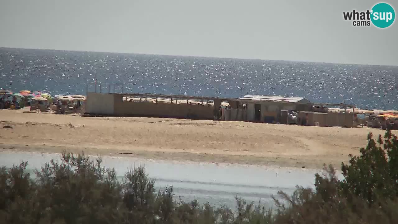 Webcam Chia – Live View of Su Giudeu Beach