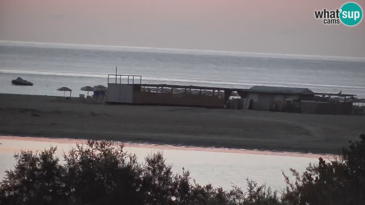 Webcam Chia – Spiaggia Su Giudeu in diretta