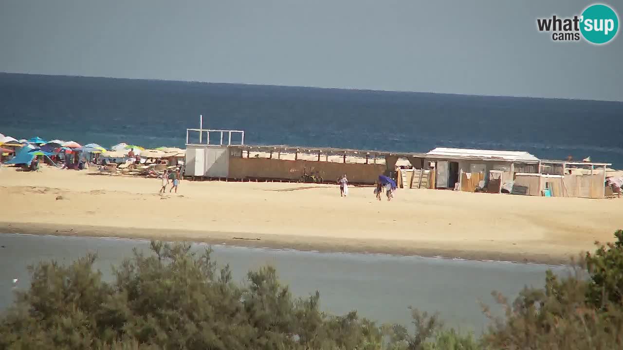 Webcam Chia – Live View of Su Giudeu Beach