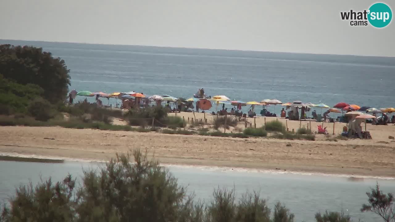 Webcam Chia – Liveblick auf den Strand Su Giudeu