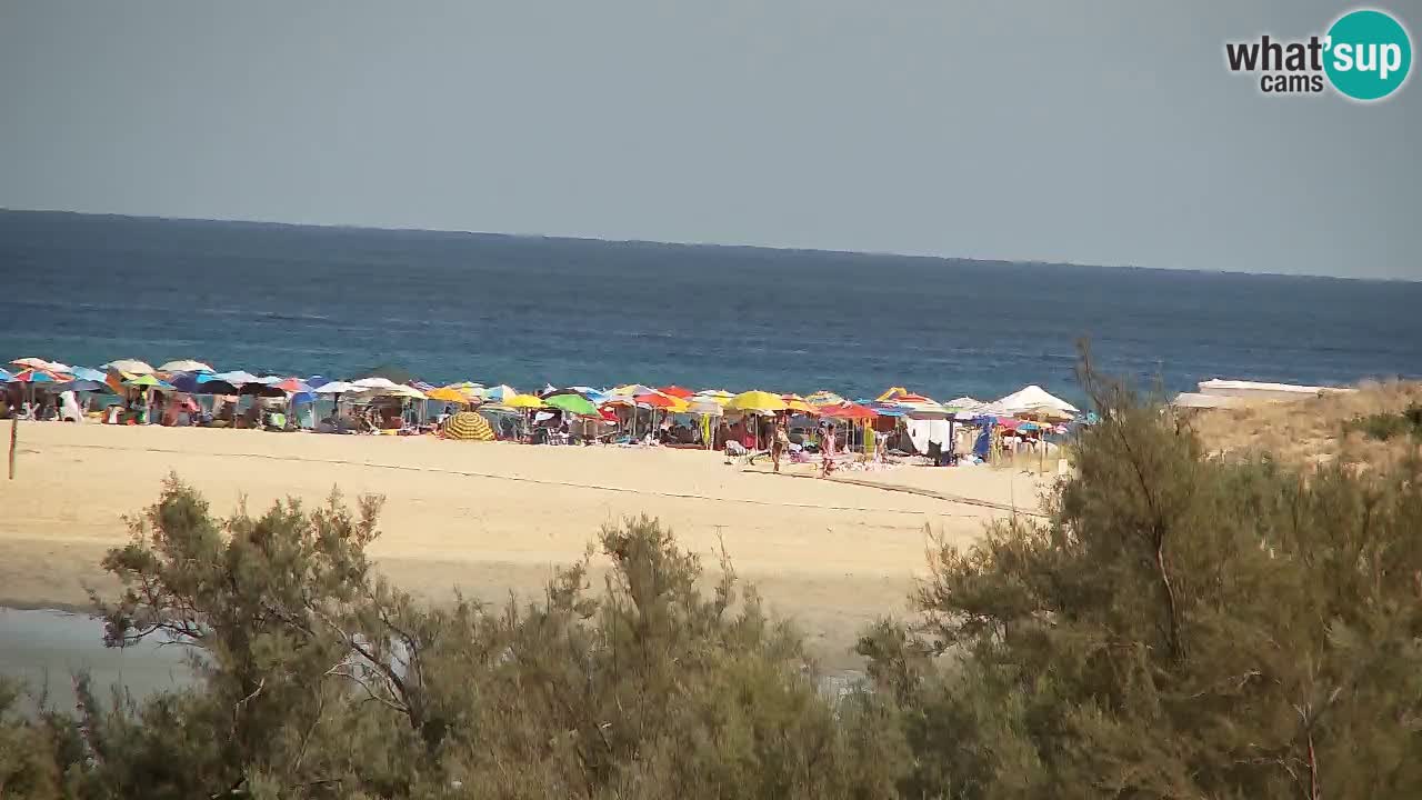 Webcam Chia – Spiaggia Su Giudeu in diretta