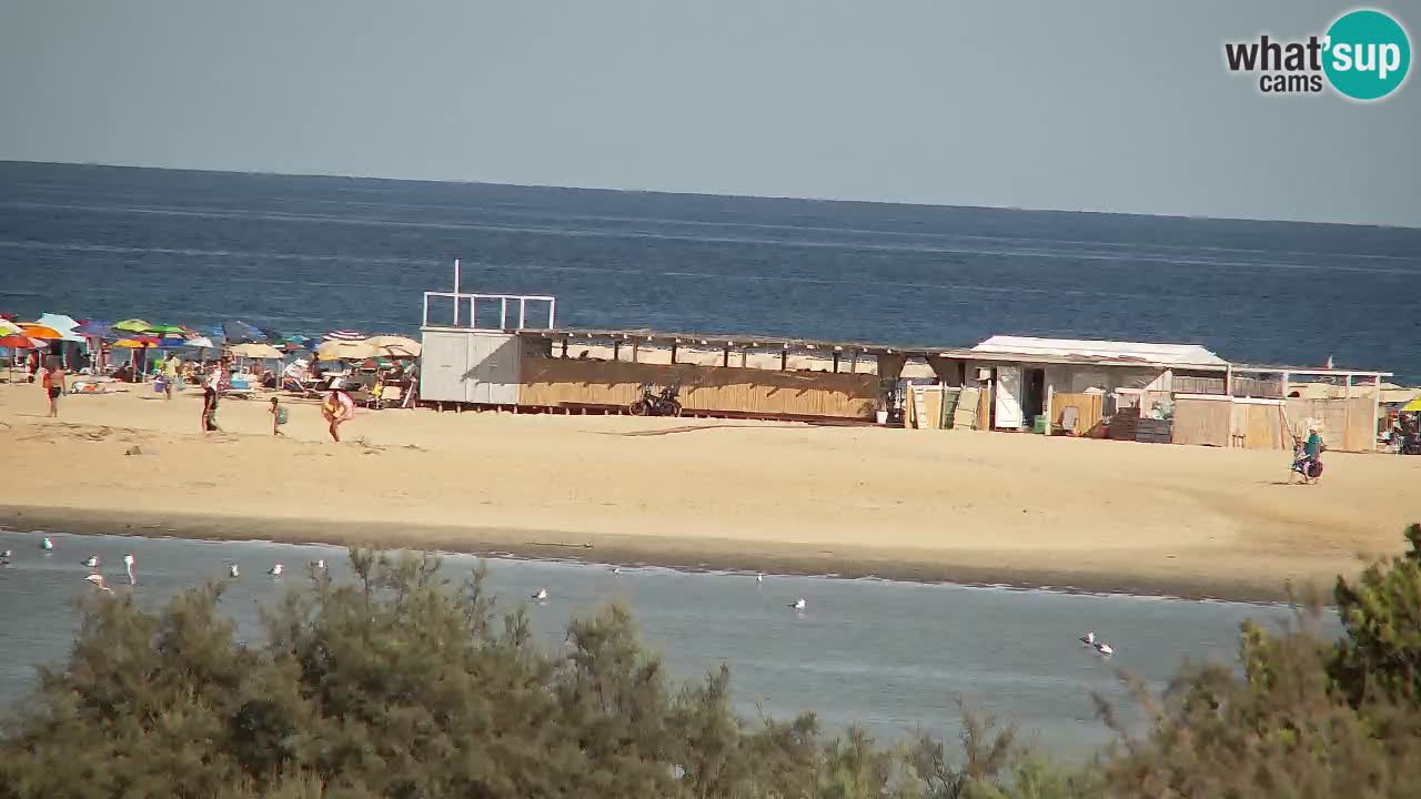 Webcam Chia – Vue en direct de la plage Su Giudeu