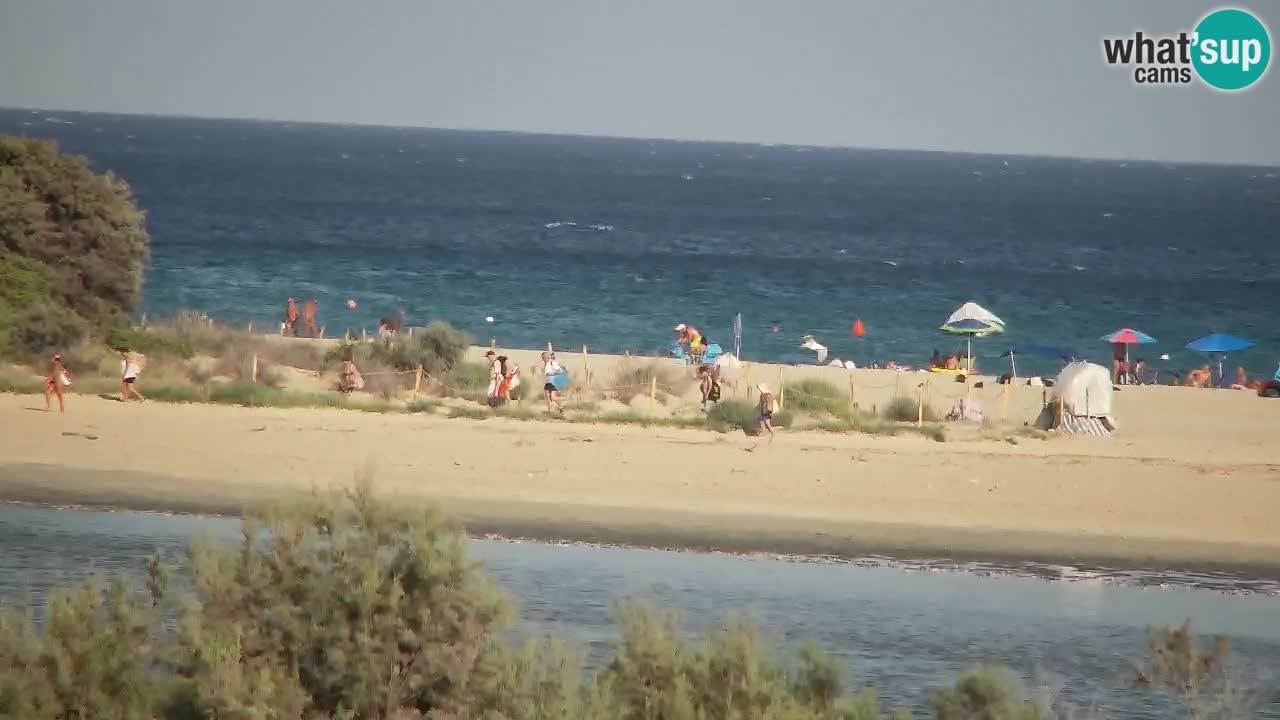 Webcam Chia – Liveblick auf den Strand Su Giudeu