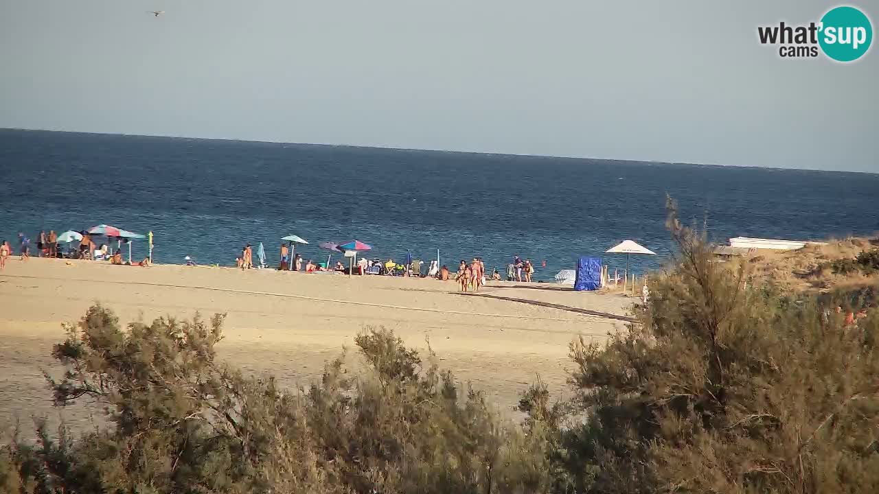 Webcam Chia – Liveblick auf den Strand Su Giudeu