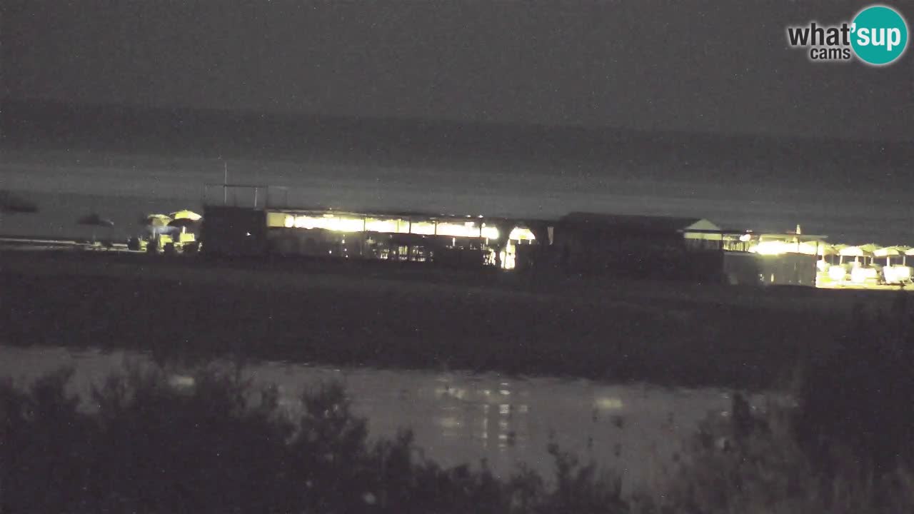 Webcam Chia – Spiaggia Su Giudeu in diretta