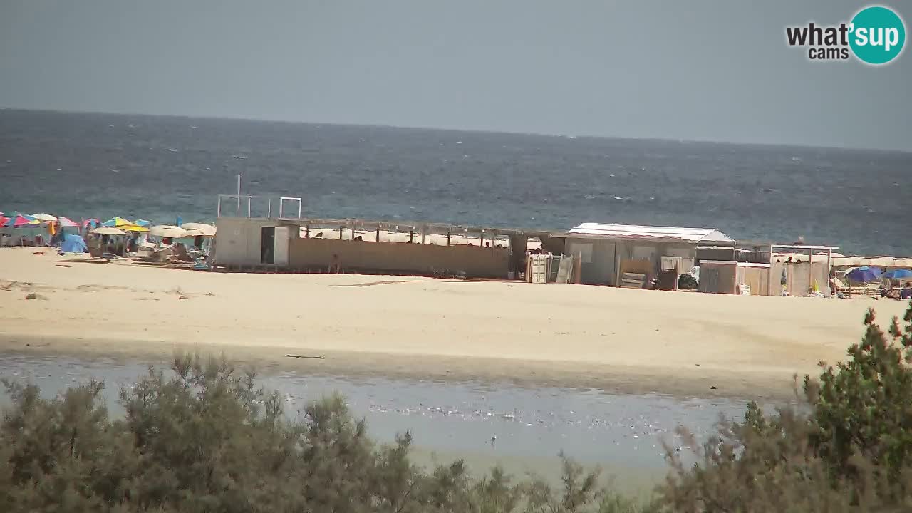 Webcam Chia – Live View of Su Giudeu Beach