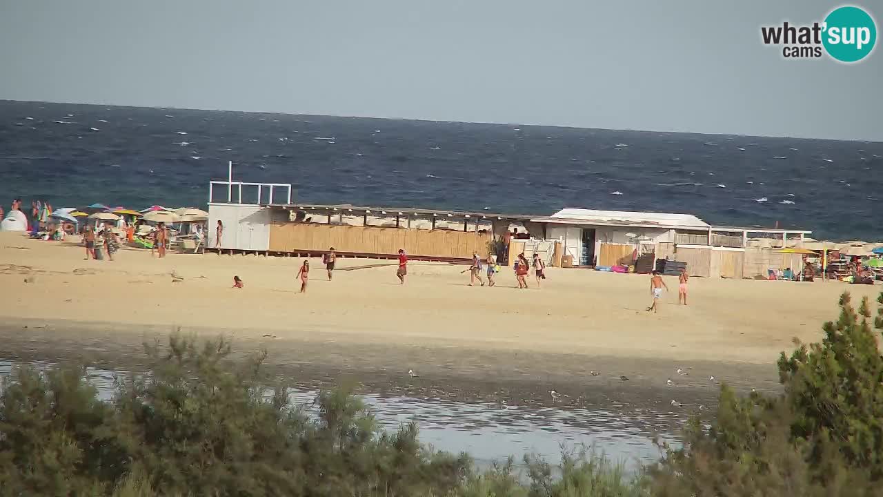 Webcam Chia – Live View of Su Giudeu Beach
