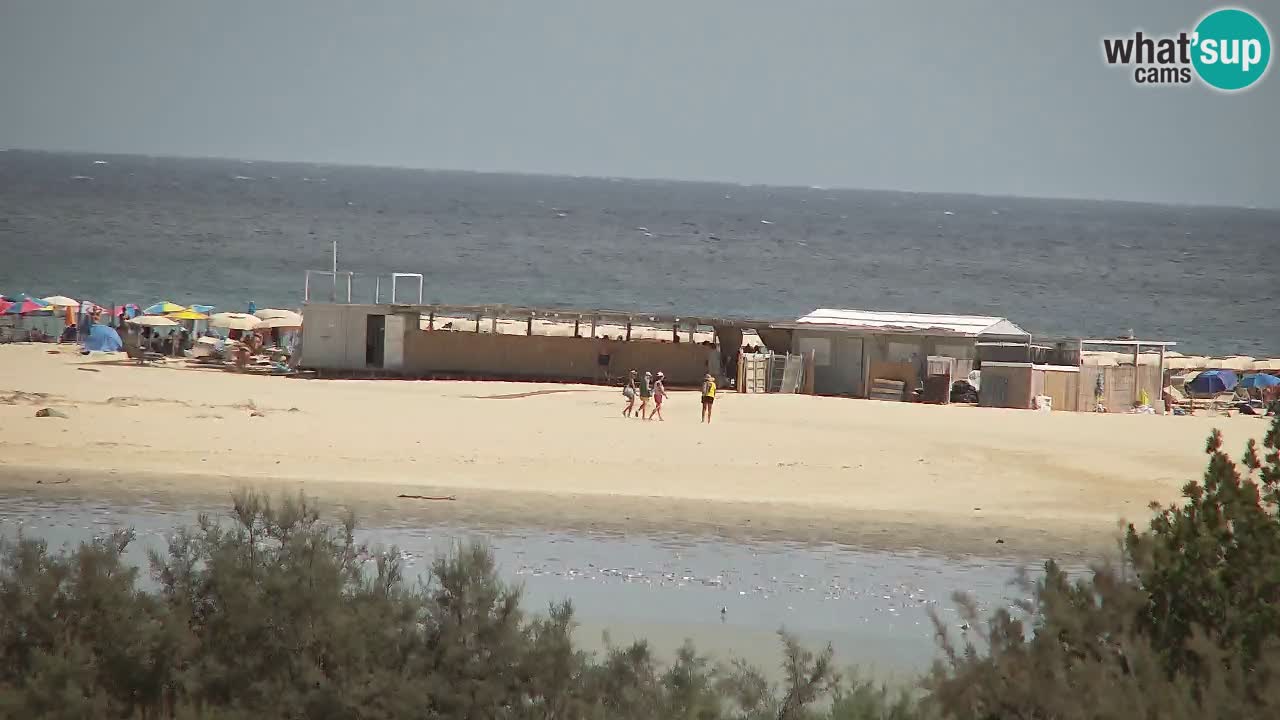 Webcam Chia – Spiaggia Su Giudeu in diretta