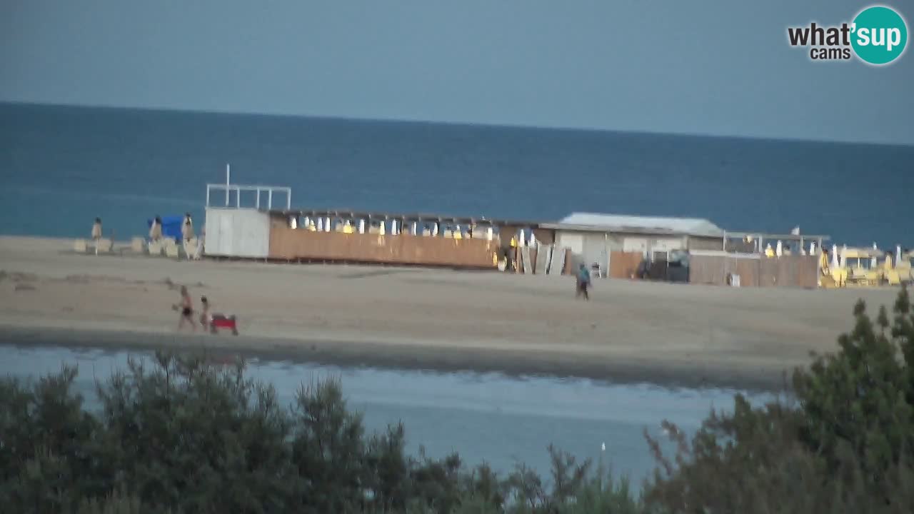 Webcam Chia – Vista en directo de la playa Su Giudeu