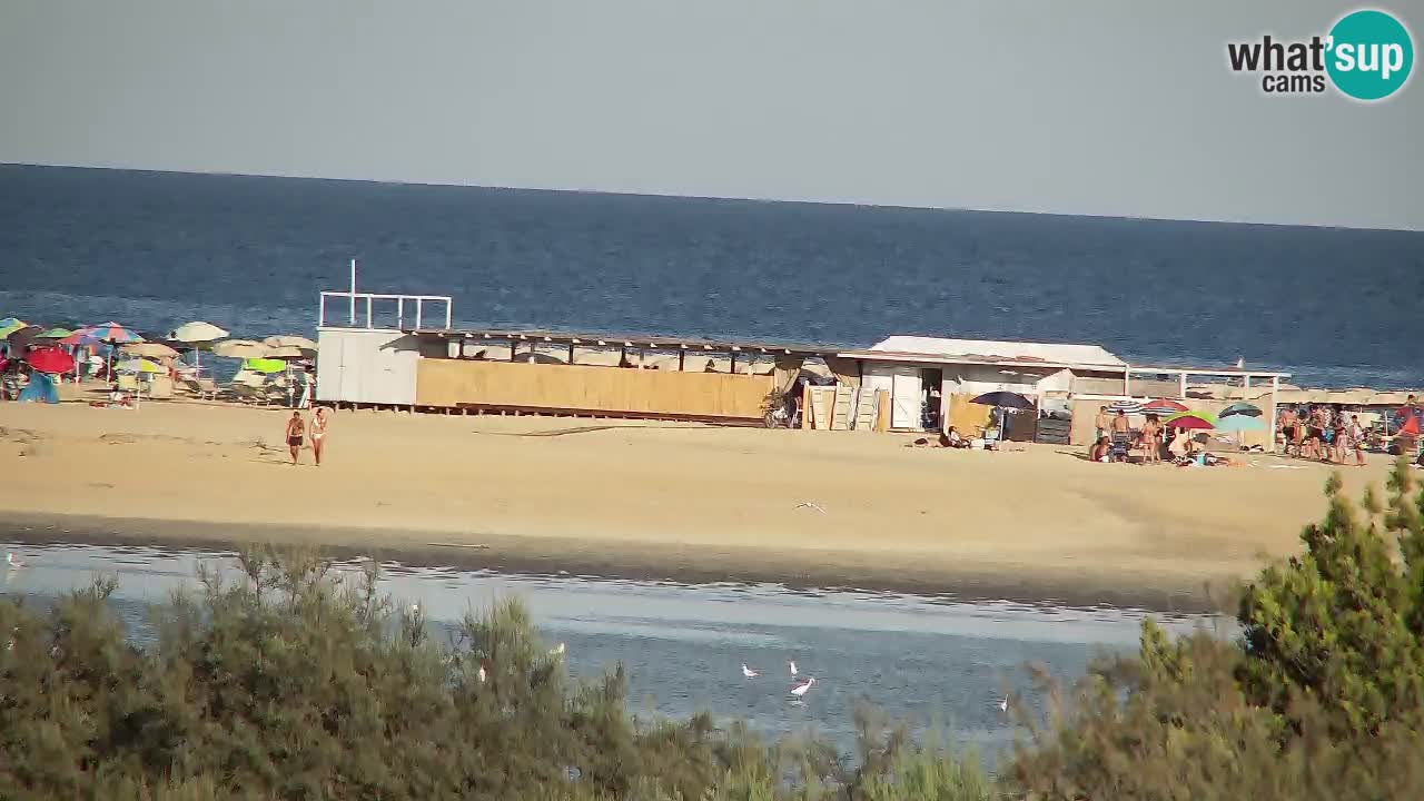 Webcam Chia – Vista en directo de la playa Su Giudeu
