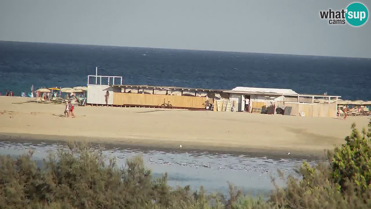 Webcam Chia – Live View of Su Giudeu Beach
