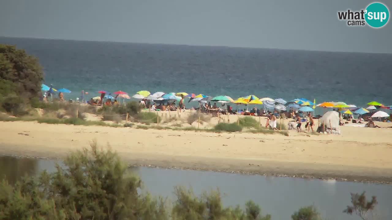 Webcam Chia – Spiaggia Su Giudeu in diretta