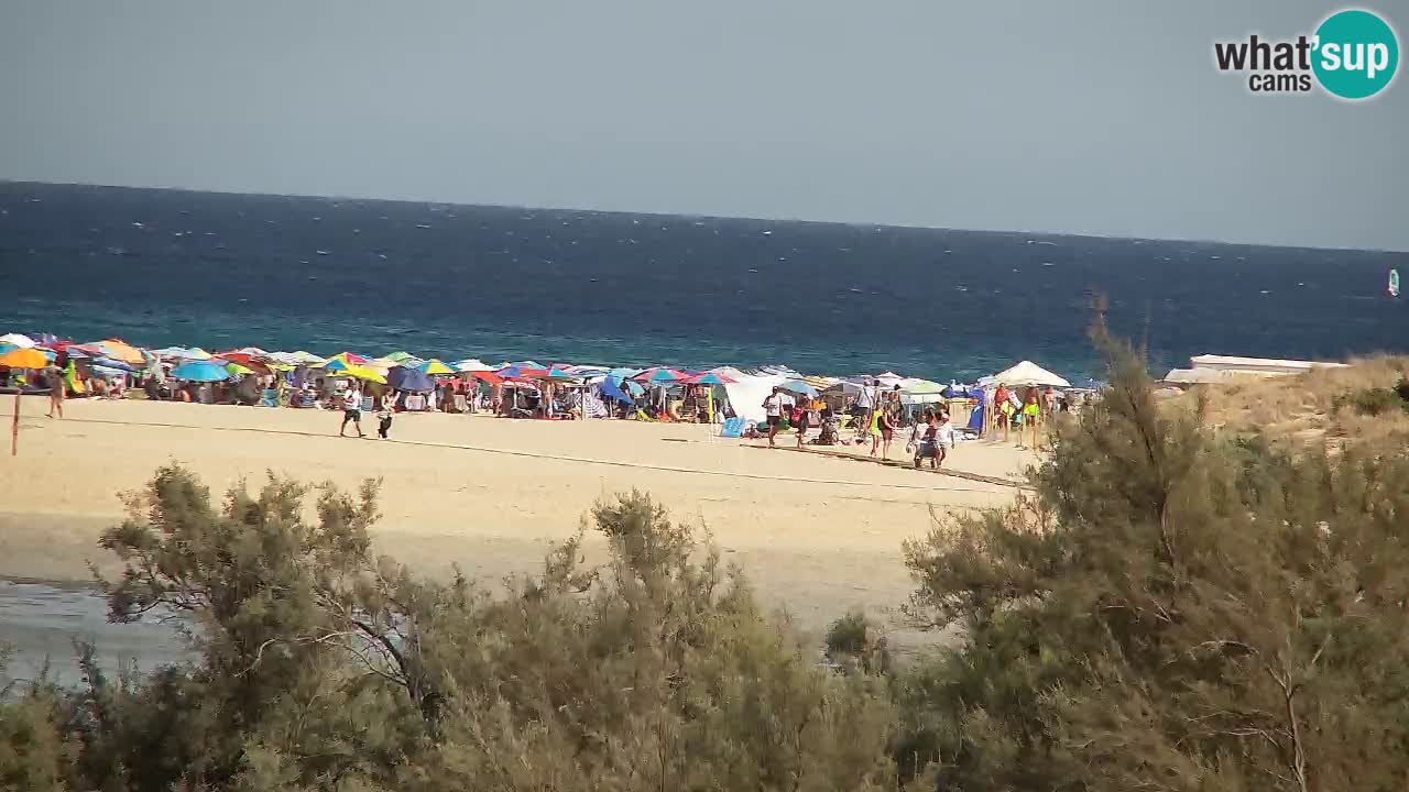 Webcam Chia – Live View of Su Giudeu Beach