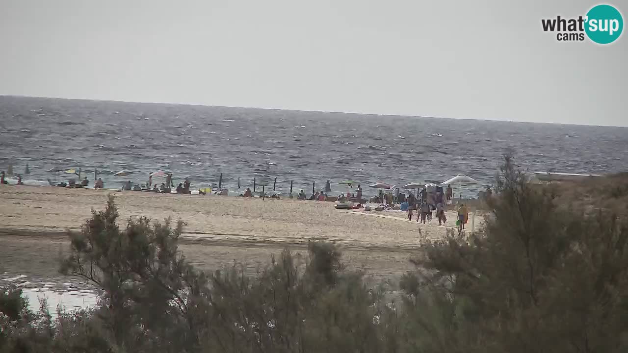 Webcam Chia – Spiaggia Su Giudeu in diretta