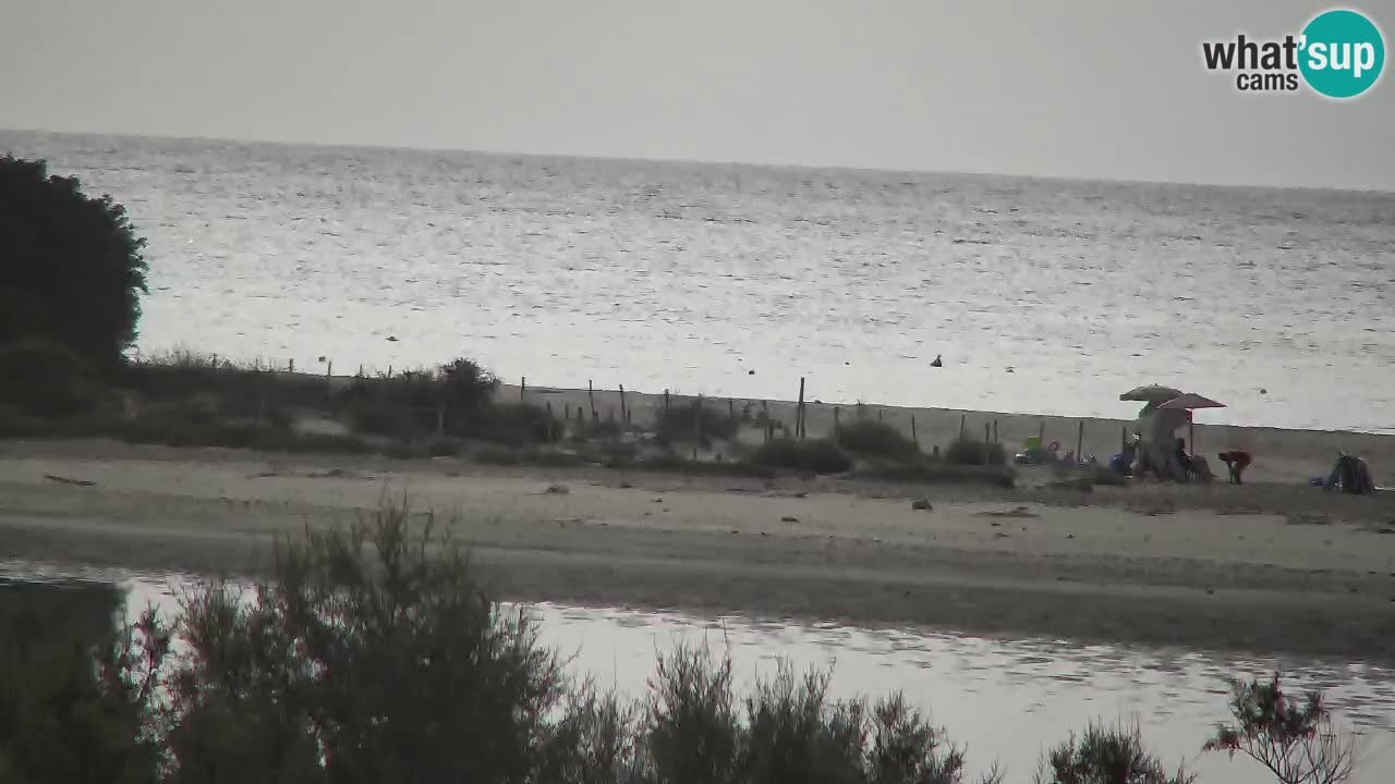 Webcam Chia – Spiaggia Su Giudeu in diretta