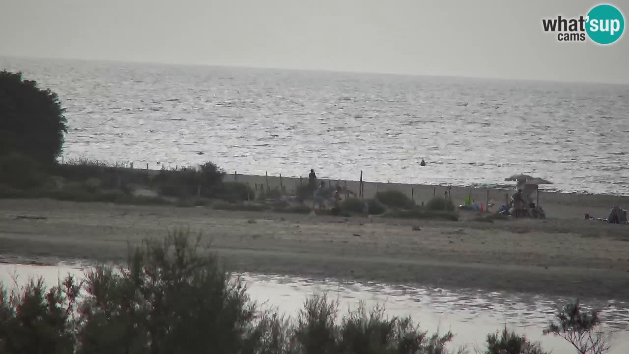 Webcam Chia – Liveblick auf den Strand Su Giudeu