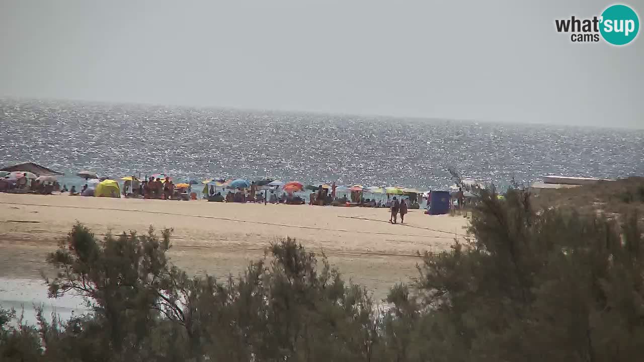 Webcam Chia – Spiaggia Su Giudeu in diretta
