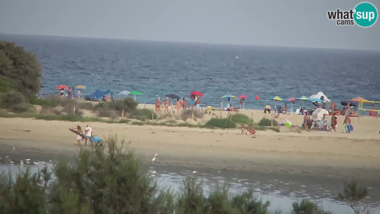Webcam Chia – Spiaggia Su Giudeu in diretta