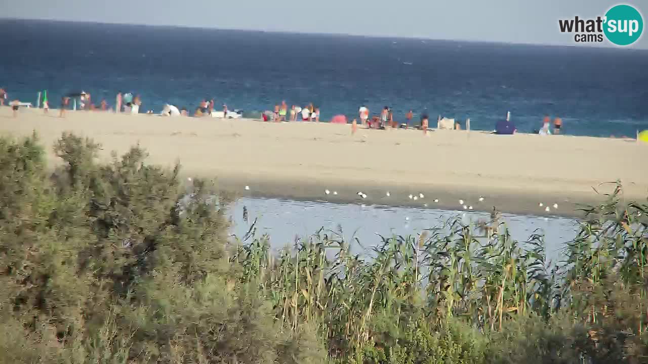 Webcam Chia – Spiaggia Su Giudeu in diretta