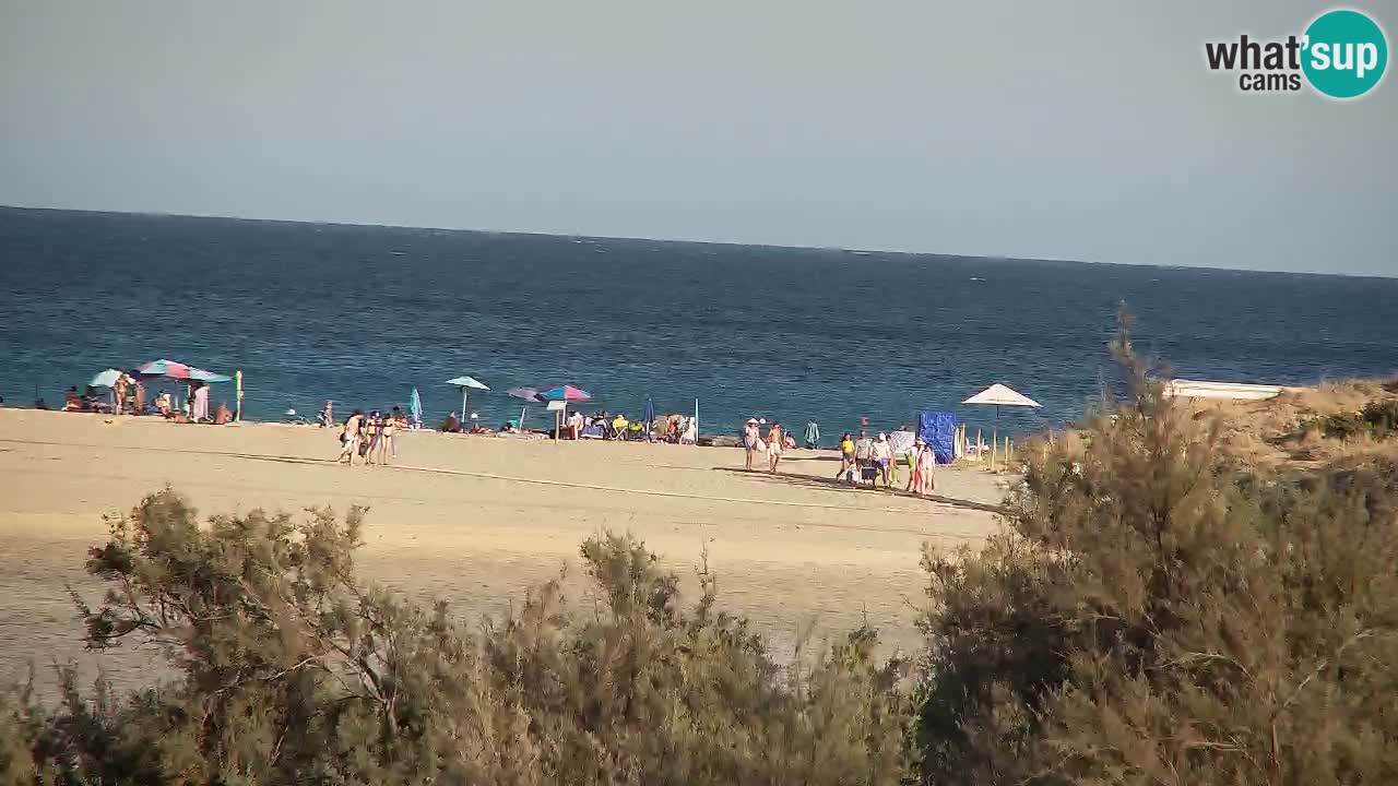 Webcam Chia – Spiaggia Su Giudeu in diretta