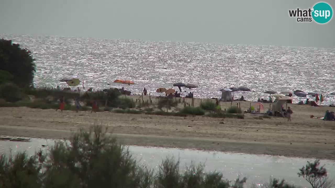 Web kamera Chia – Pogled uživo na plažu Su Giudeu