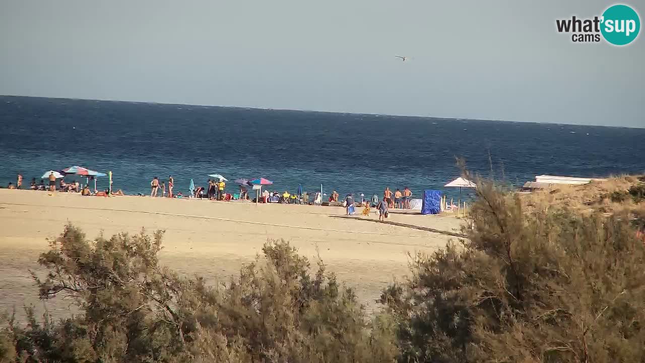 Webcam Chia – Live View of Su Giudeu Beach