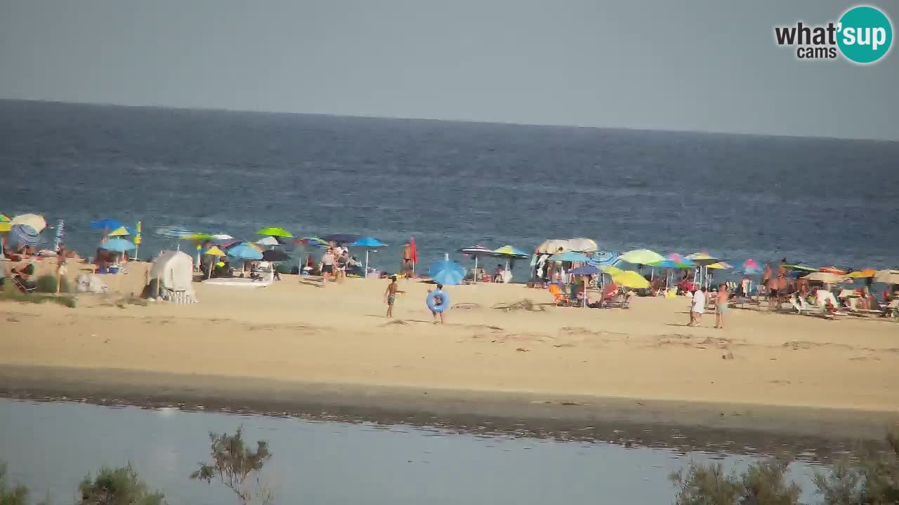 Webcam Chia – Live View of Su Giudeu Beach