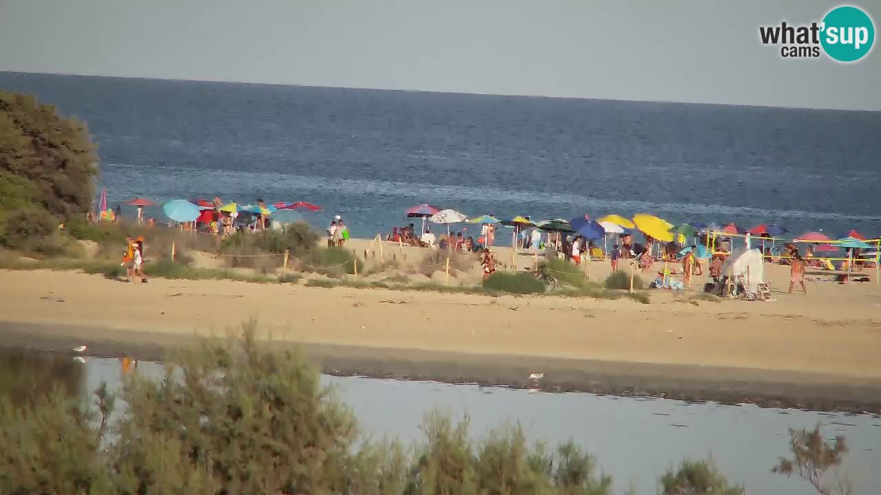 Webcam Chia – Liveblick auf den Strand Su Giudeu