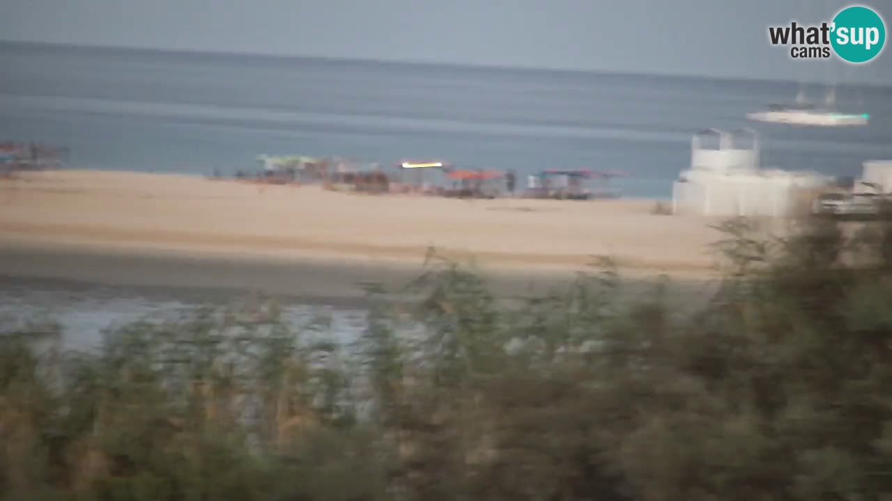 Webcam Chia – Spiaggia Su Giudeu in diretta
