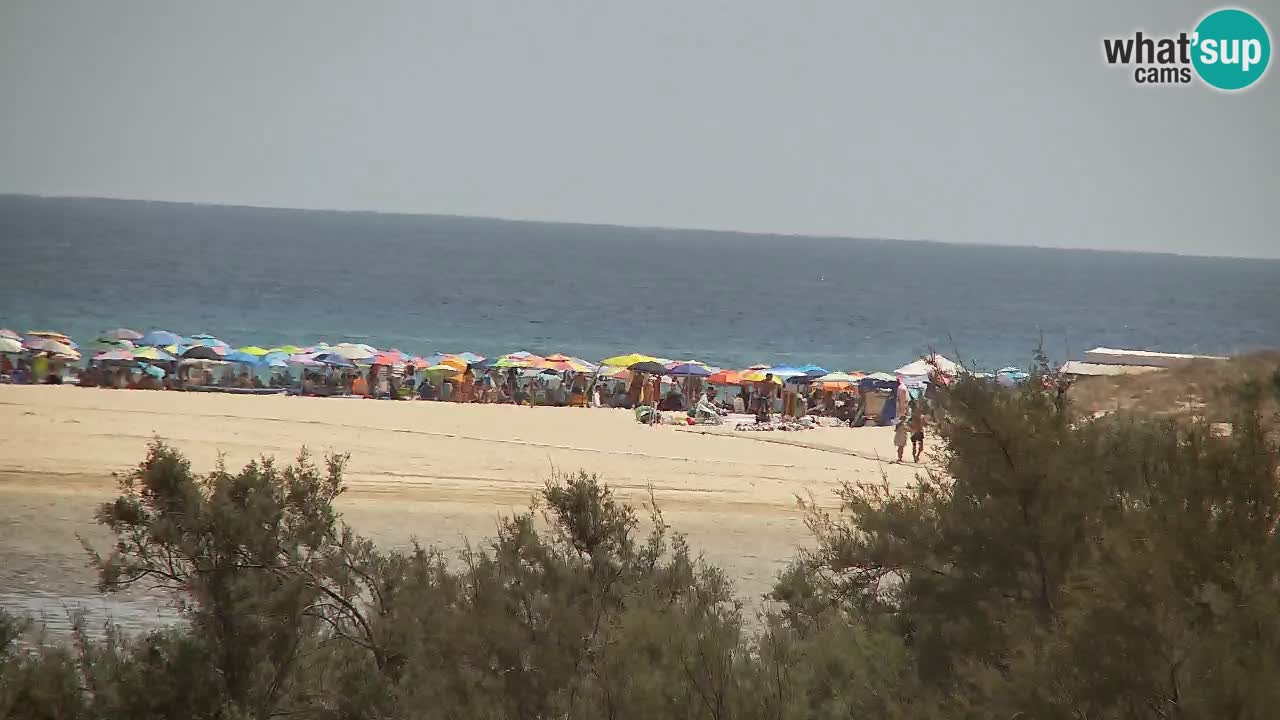 Webcam Chia – Liveblick auf den Strand Su Giudeu