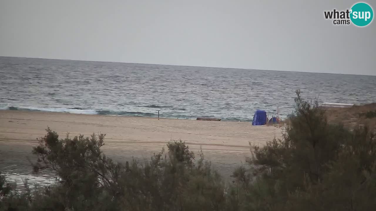 Webcam Chia – Live View of Su Giudeu Beach