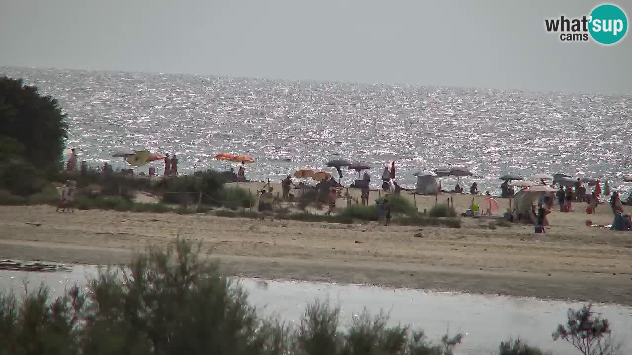 Webcam Chia – Spiaggia Su Giudeu in diretta