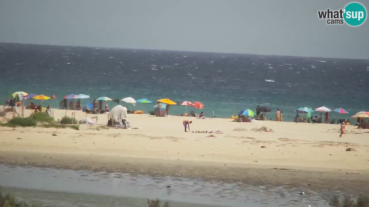 Webcam Chia – Live View of Su Giudeu Beach