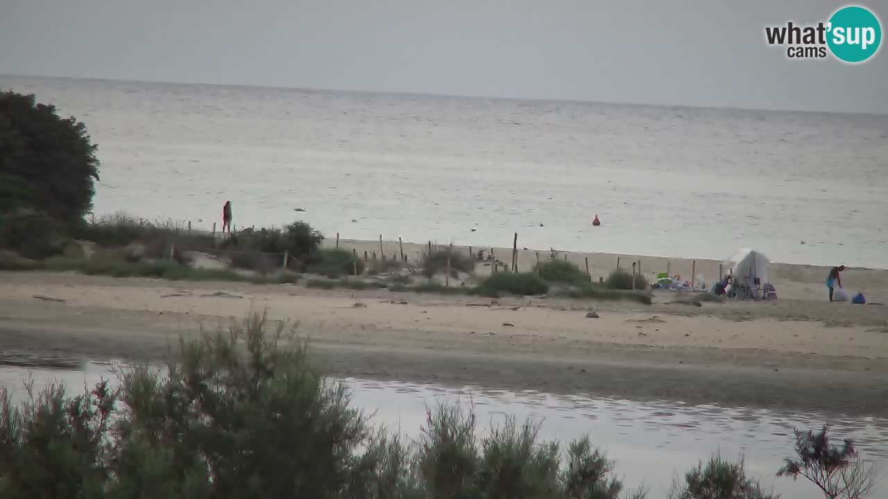 Webcam Chia – Spiaggia Su Giudeu in diretta