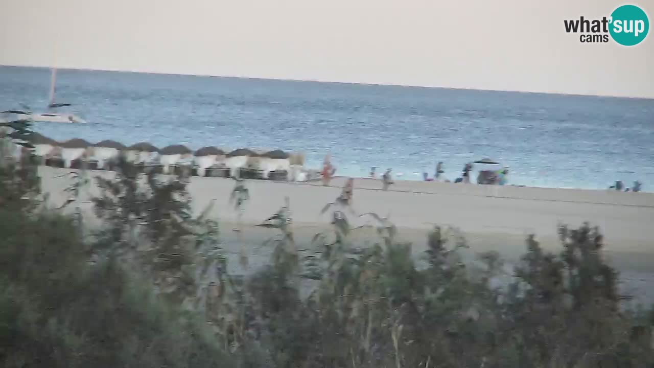 Webcam Chia – Liveblick auf den Strand Su Giudeu