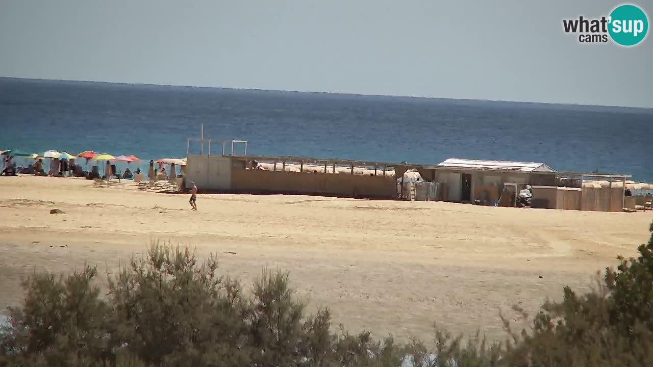 Webcam Chia – Live View of Su Giudeu Beach