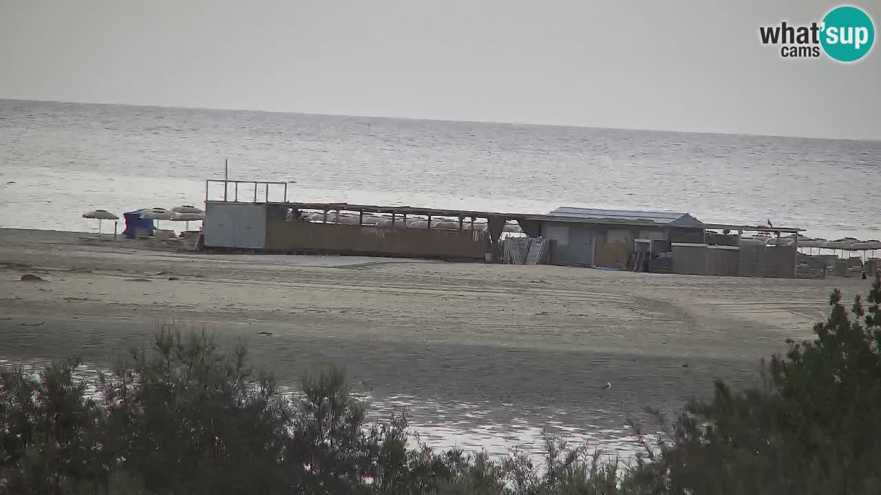 Webcam Chia – Vue en direct de la plage Su Giudeu
