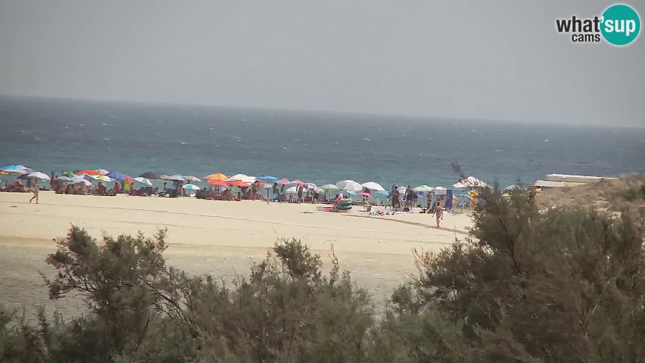 Webcam Chia – Liveblick auf den Strand Su Giudeu