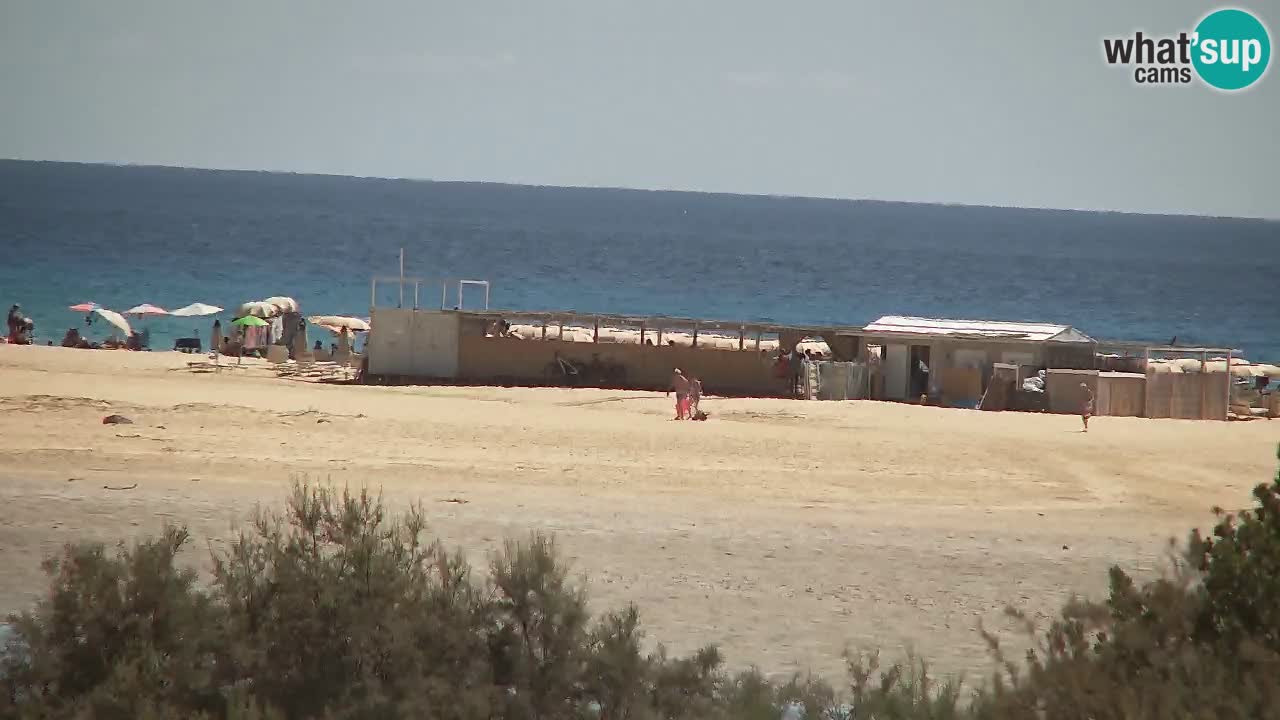 Webcam Chia – Spiaggia Su Giudeu in diretta