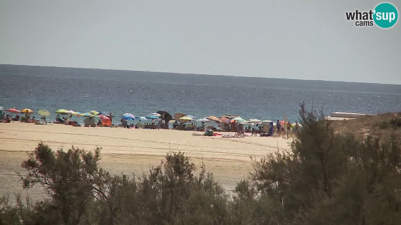 Webcam Chia – Spiaggia Su Giudeu in diretta