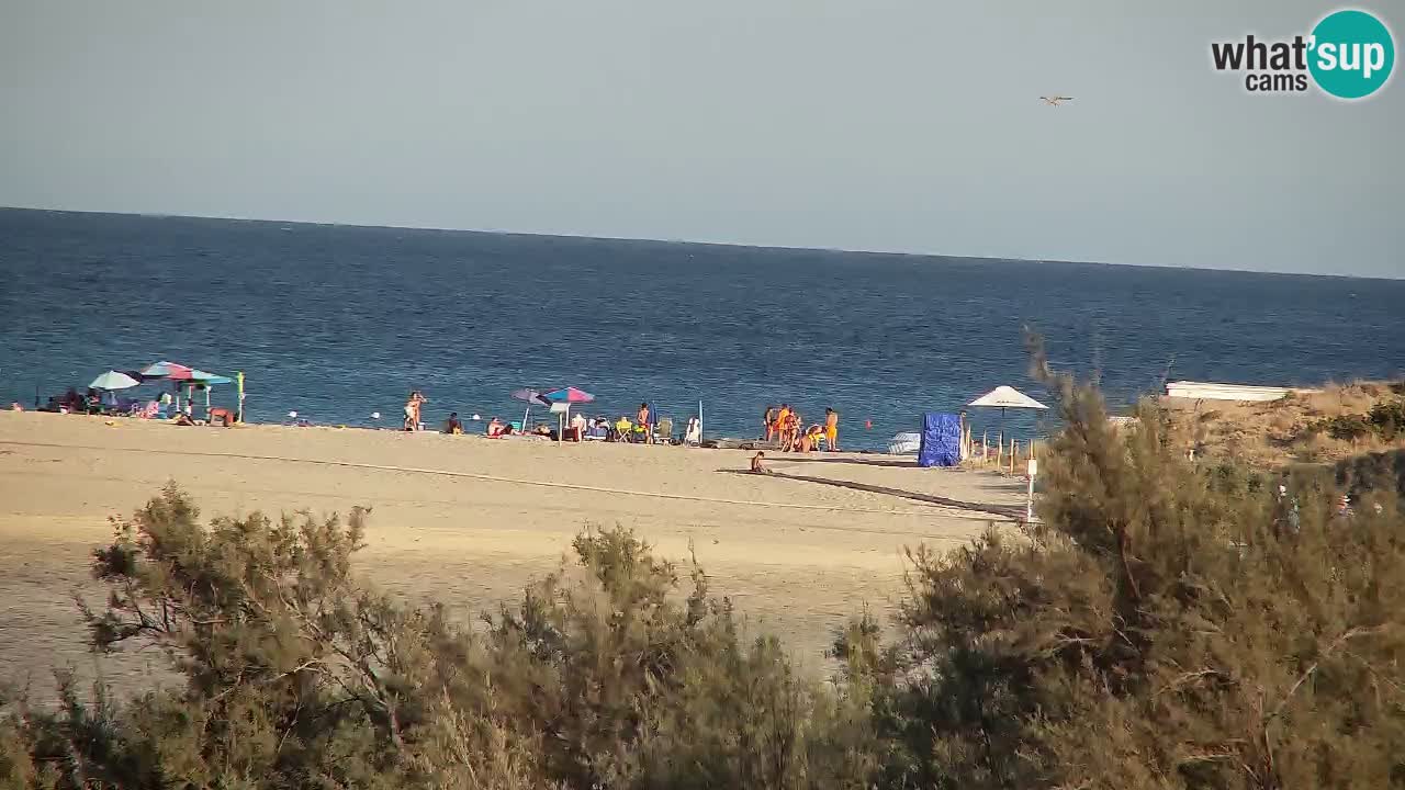 Webcam Chia – Spiaggia Su Giudeu in diretta