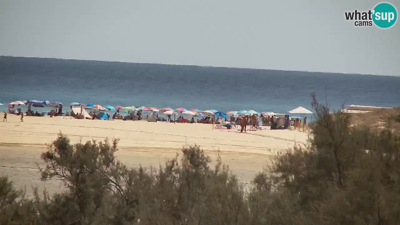 Webcam Chia – Live View of Su Giudeu Beach