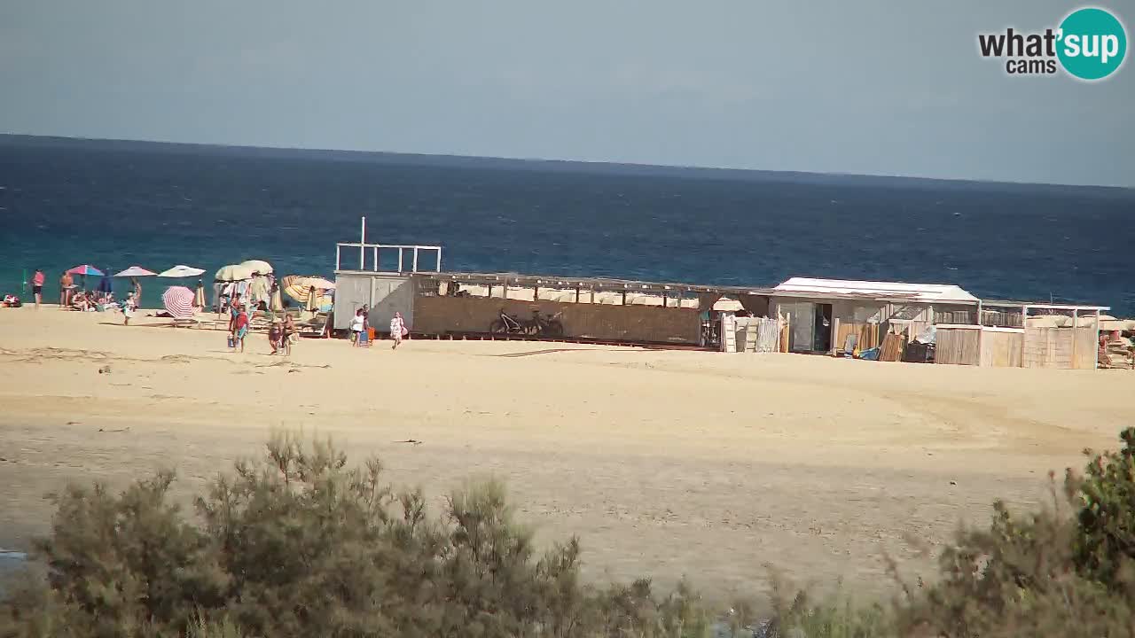 Webcam Chia – Live View of Su Giudeu Beach