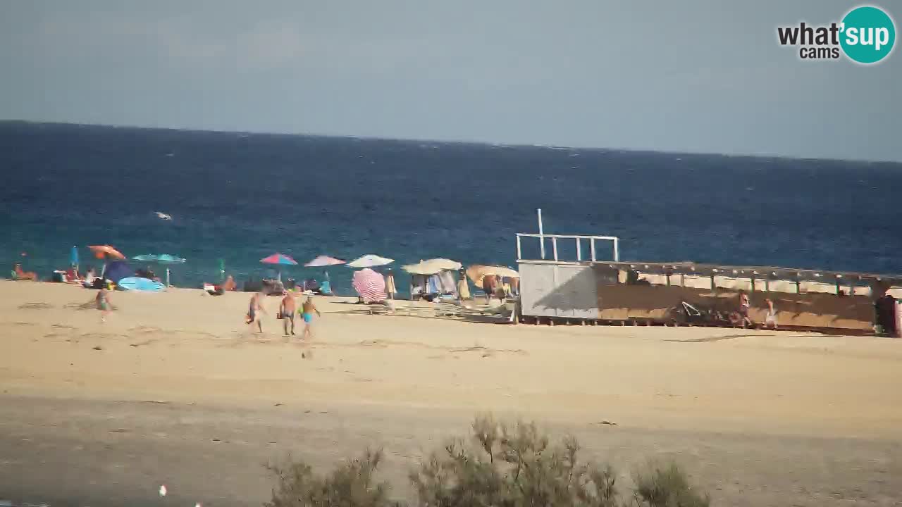 Webcam Chia – Live View of Su Giudeu Beach