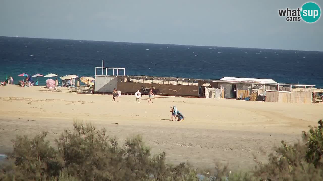 Webcam Chia – Live View of Su Giudeu Beach