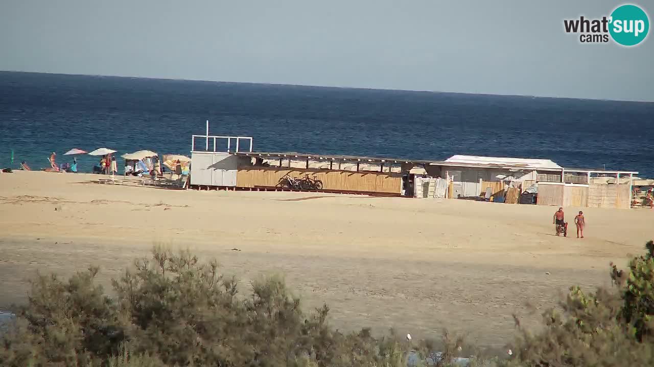 Webcam Chia – Live View of Su Giudeu Beach