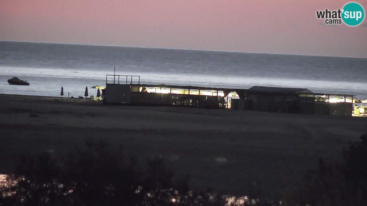 Webcam Chia – Live View of Su Giudeu Beach